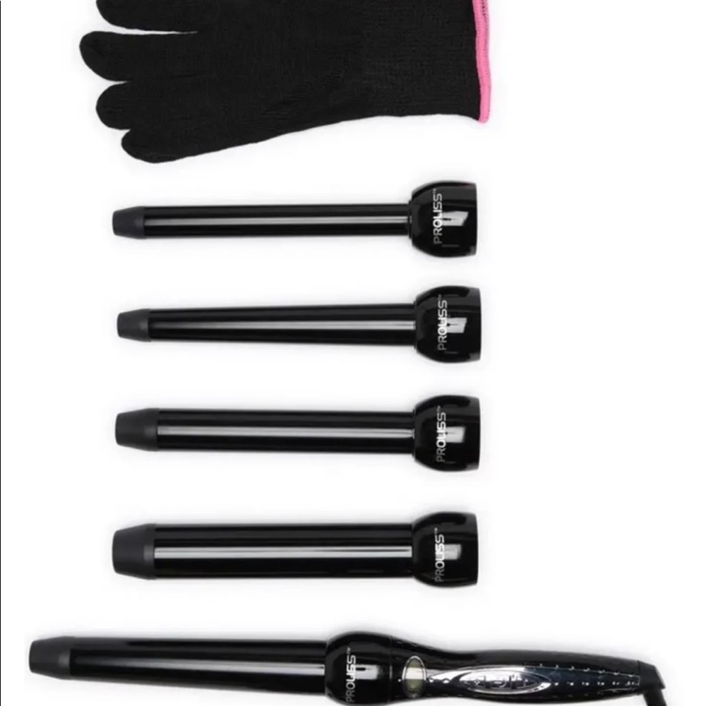 PROLISS 5 in 1 Interchangeable Curling Wand